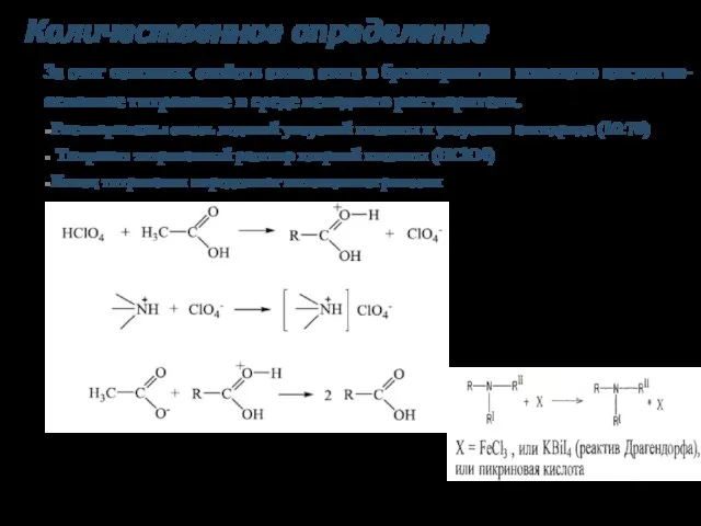 Количественное определение За счет основных свойств атома азота в бромокриптине возможно