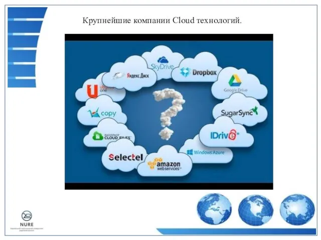 Крупнейшие компании Cloud технологий.