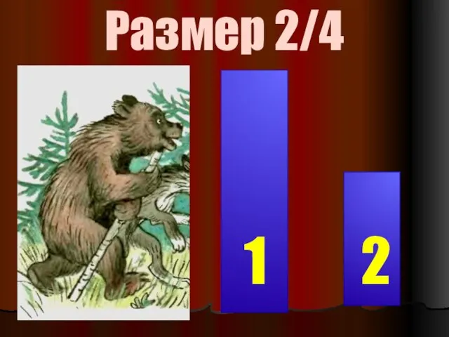 Размер 2/4 1 2