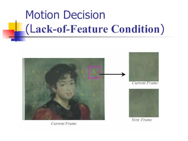 Motion Decision (Lack-of-Feature Condition)