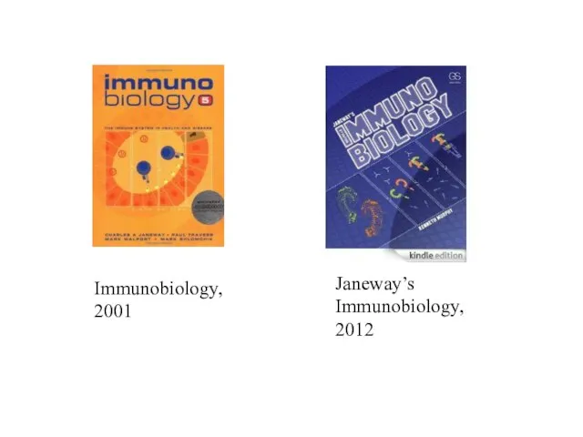 Janeway’s Immunobiology, 2012 Immunobiology, 2001