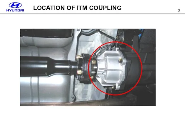 LOCATION OF ITM COUPLING