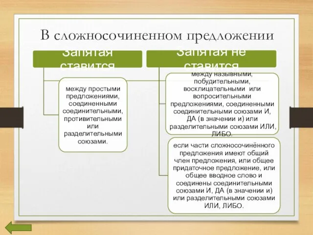 В сложносочиненном предложении