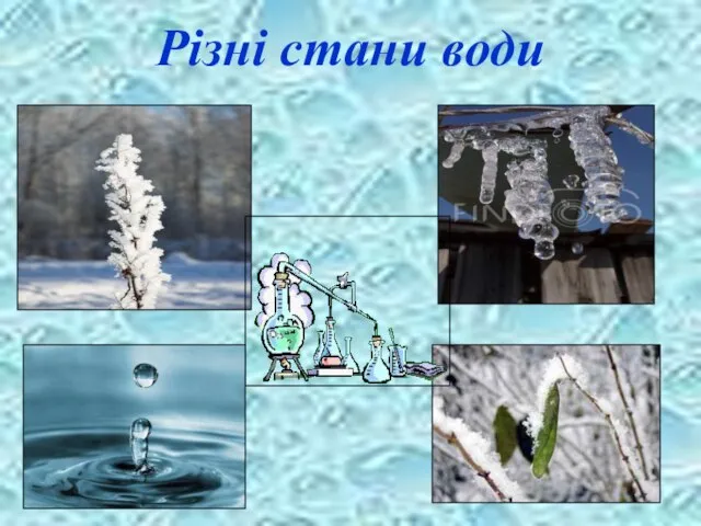 Різні стани води