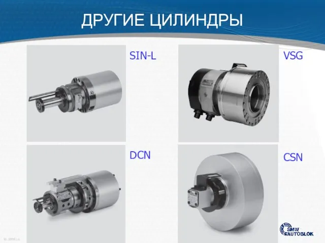 SIN-L DCN VSG CSN ДРУГИЕ ЦИЛИНДРЫ