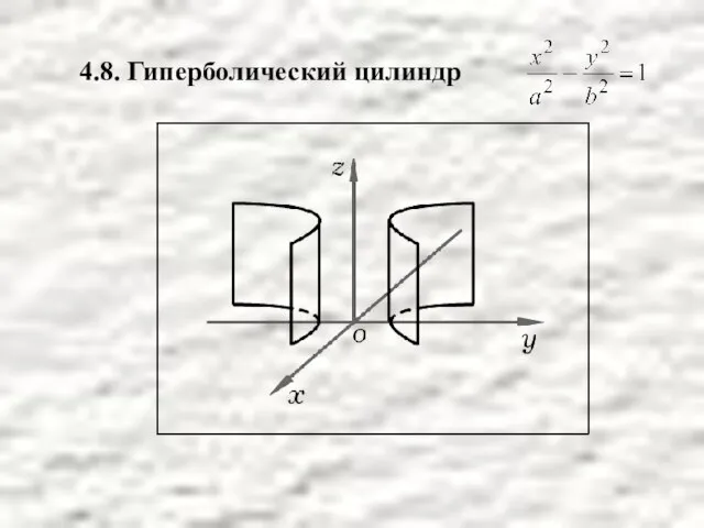 4.8. Гиперболический цилиндр