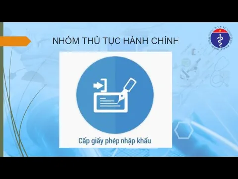 NHÓM THỦ TỤC HÀNH CHÍNH