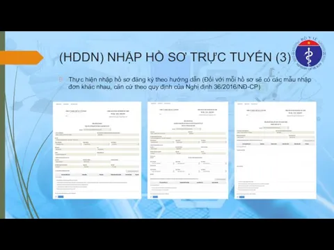 (HDDN) NHẬP HỒ SƠ TRỰC TUYẾN (3) Thực hiện nhập hồ