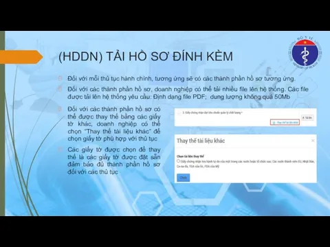 (HDDN) TẢI HỒ SƠ ĐÍNH KÈM Đối với mỗi thủ tục