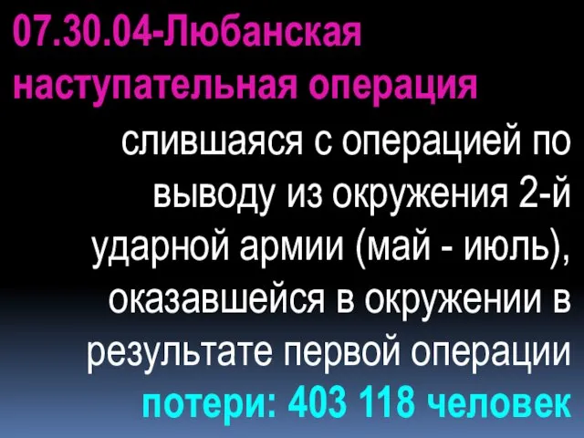 слившаяся с операцией по выводу из окружения 2-й ударной армии (май