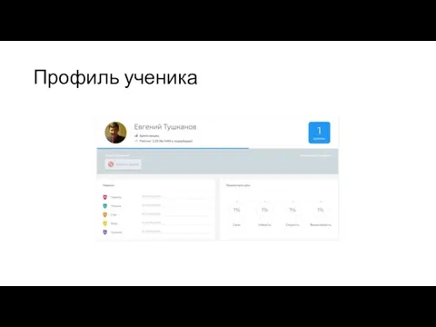 Профиль ученика