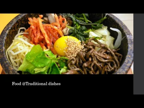 Food @Traditional dishes
