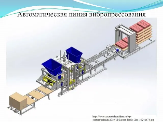 Автоматическая линия вибропрессования