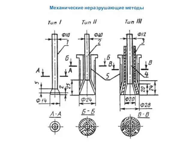 Механические неразрушающие методы