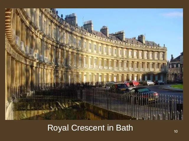 Royal Crescent in Bath