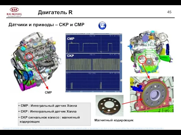 Датчики и приводы – CKP и CMP CMP : Интегральный датчик