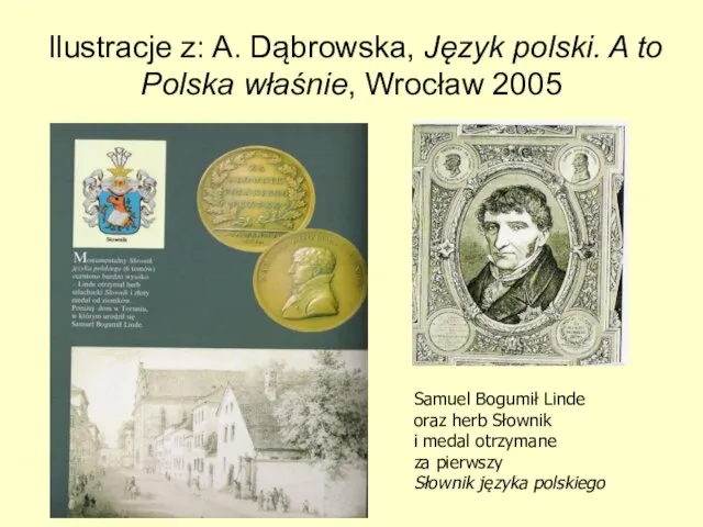 Ilustracje z: A. Dąbrowska, Język polski. A to Polska właśnie, Wrocław