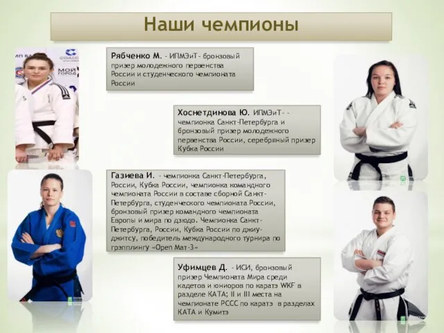 Наши чемпионы Рябченко М. - ИПМЭиТ– бронзовый призер молодежного первенства России