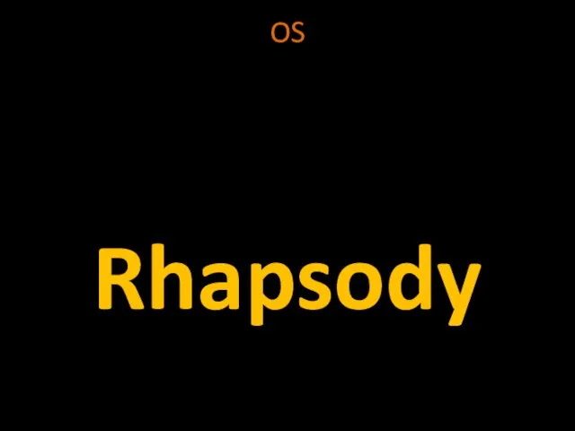 OS Rhapsody