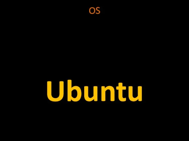 OS Ubuntu