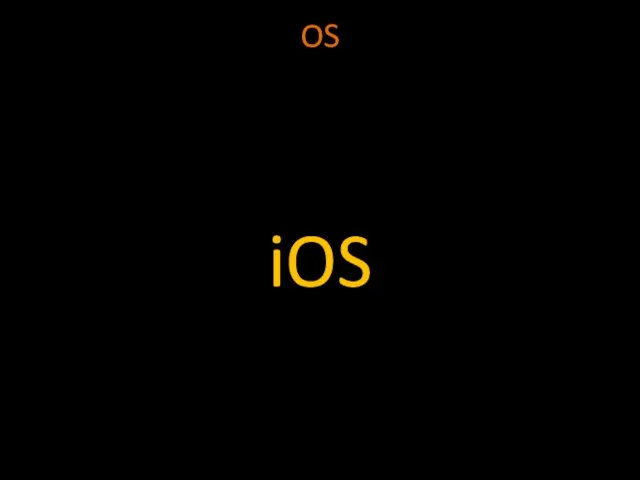 OS iOS