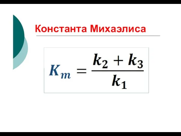 Константа Михаэлиса