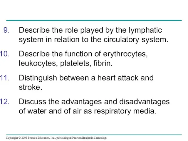 Describe the role played by the lymphatic system in relation to