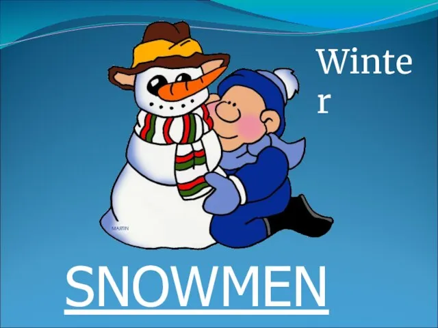 Winter SNOWMEN