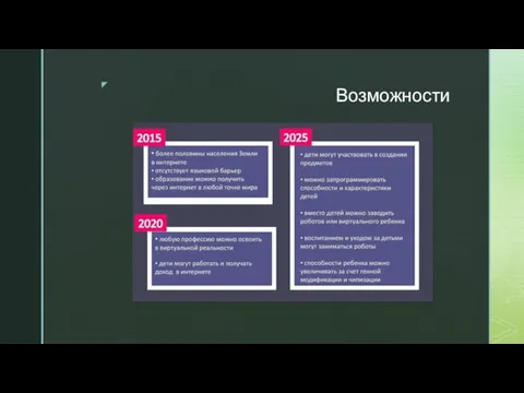 Возможности