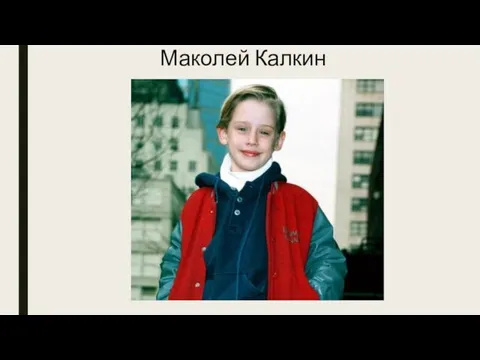 Маколей Калкин