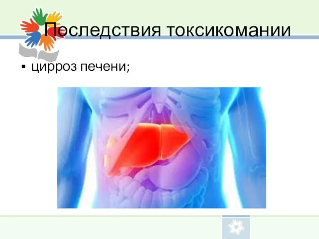 Последствия токсикомании цирроз печени;