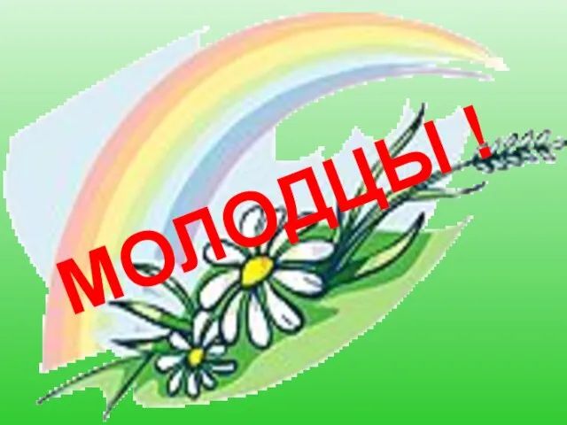 МОЛОДЦЫ !