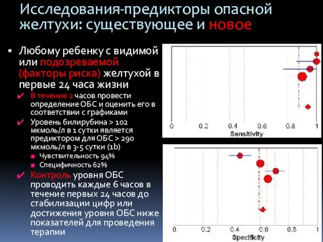 Исследования-предикторы опасной желтухи: существующее и новое Любому ребенку с видимой или