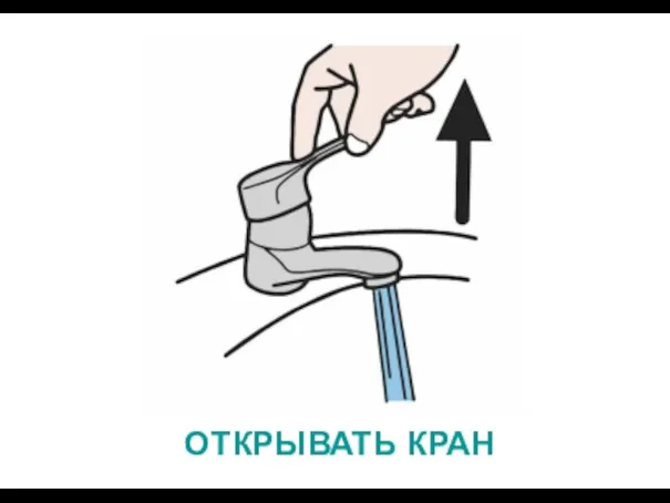 ОТКРЫВАТЬ КРАН