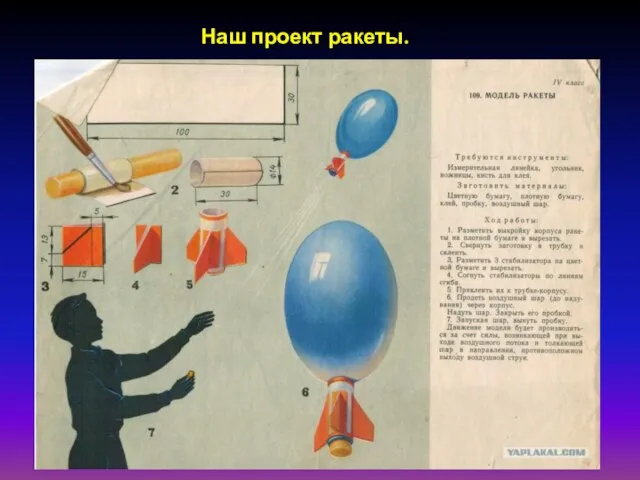 Наш проект ракеты.