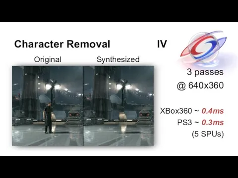 Character Removal IV Original Synthesized 3 passes @ 640x360 XBox360 ~