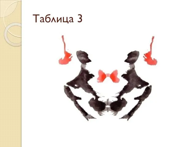 Таблица 3