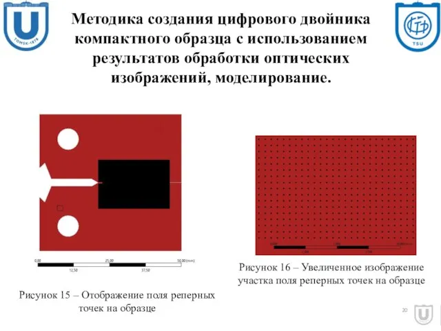 20 Методика создания цифрового двойника компактного образца с использованием результатов обработки