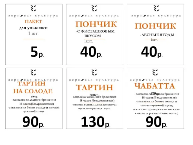 5р. 40р. 40р. 90р. 130р. 90р. ПАКЕТ для упаковки 1 шт.