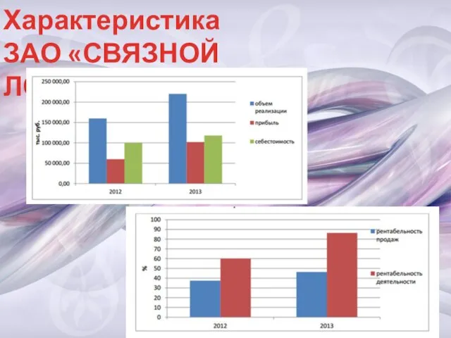 Характеристика ЗАО «СВЯЗНОЙ ЛОГИСТИКА»