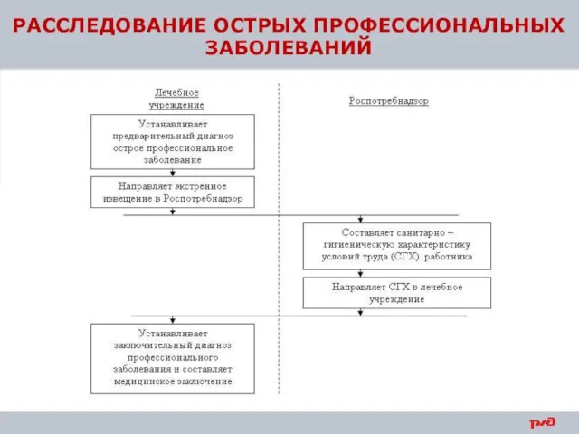 РАССЛЕДОВАНИЕ ОСТРЫХ ПРОФЕССИОНАЛЬНЫХ ЗАБОЛЕВАНИЙ