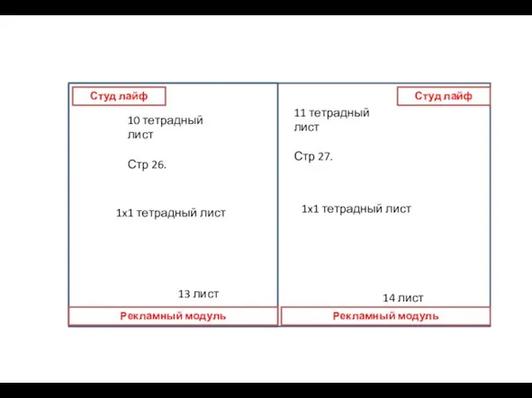 11 тетрадный лист Стр 27. 10 тетрадный лист Стр 26. 1x1