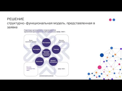 структурно-функциональная модель, представленная в заявке РЕШЕНИЕ Бизнес, государство, НКО