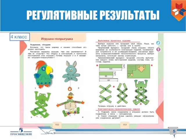 РЕГУЛЯТИВНЫЕ РЕЗУЛЬТАТЫ 4 класс