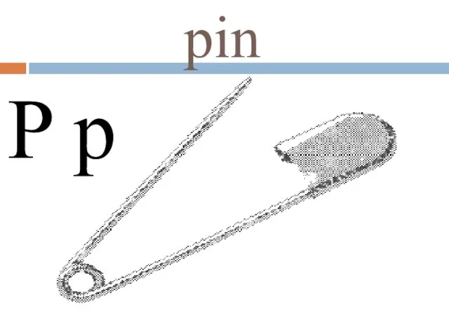 pin P p