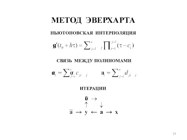 МЕТОД ЭВЕРХАРТА