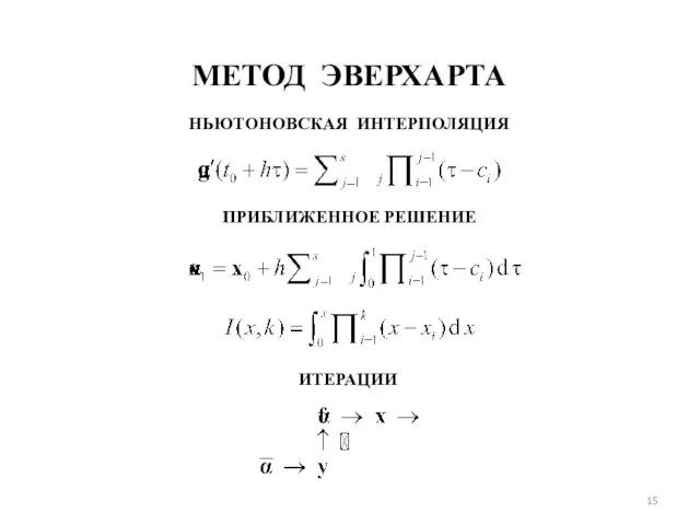 МЕТОД ЭВЕРХАРТА