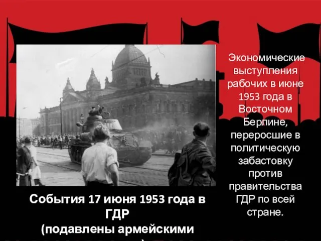 Экономические выступления рабочих в июне 1953 года в Восточном Берлине, переросшие