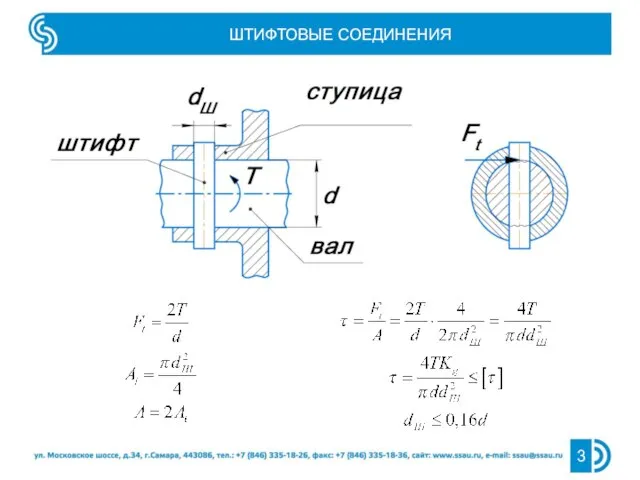 ШТИФТОВЫЕ СОЕДИНЕНИЯ