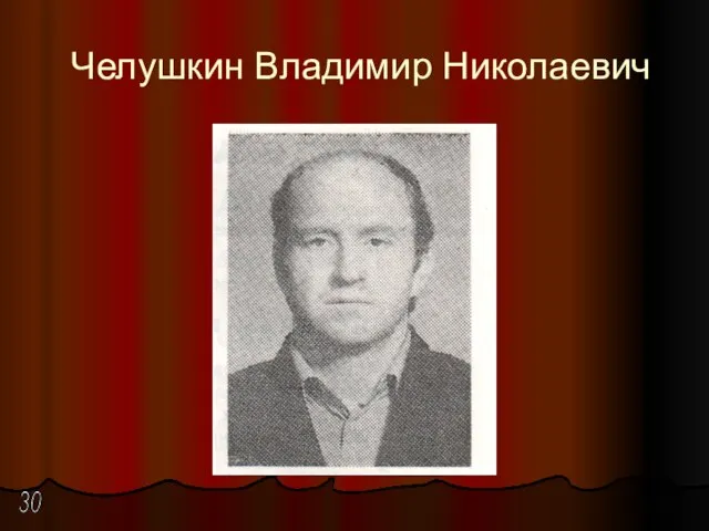 Челушкин Владимир Николаевич 30